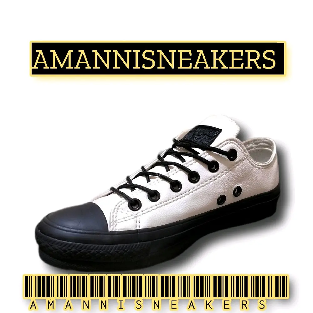 Sepatu Sneakers Kulit MBtech Low Terlaris - Round Toe Pria dan Wanita Casual - Kasual