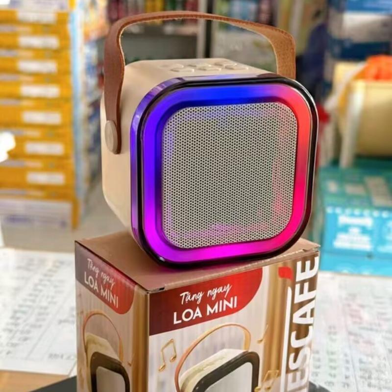 Loa Bluetooth K12 , Mini âm thanh bass hay kèm led, giá rẻ, BH 6 tháng