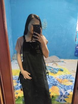 Product Review of Elizabeth Overall Cargo Wanita Polos Katun Twill Combed Panjang from N**💍 0