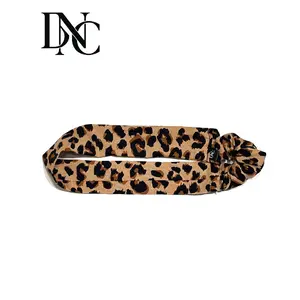 RHODES BANDANA/ HAIR ACCESSORIES/ BANDO/ HAIRBAND Headband Motif Leopard Karet