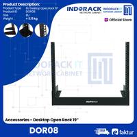 Gambar Rak Desktop INDORACK Open Rack 8U Rak Audio Receiver Patch Panel DOR08 dari INDORACK IT Networck Cabinet Kota Administrasi Jakarta Utara 1 Tokopedia