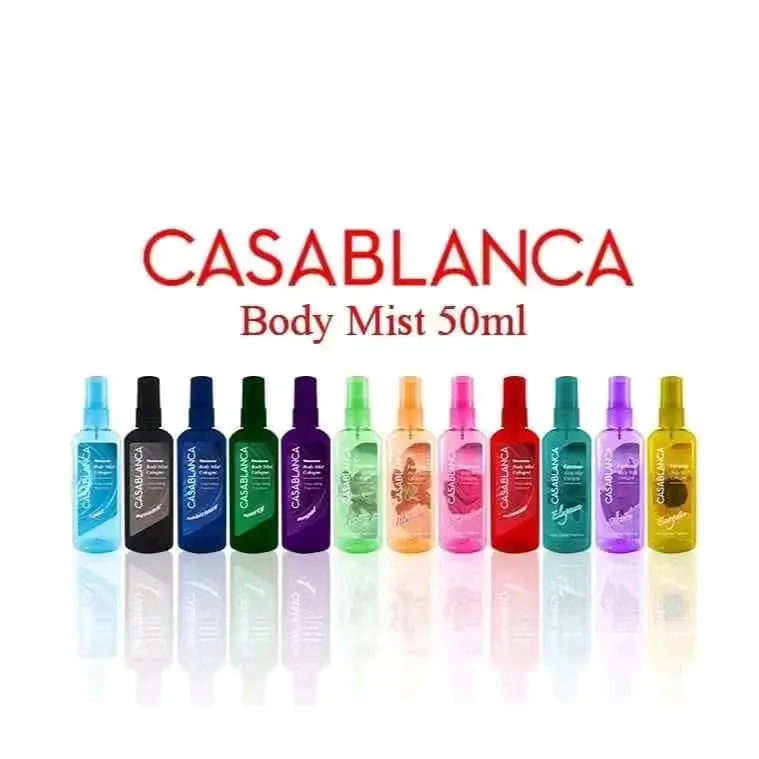 Isi 3Pcs Parfum Casablanca Body Mist Cologne 50ml