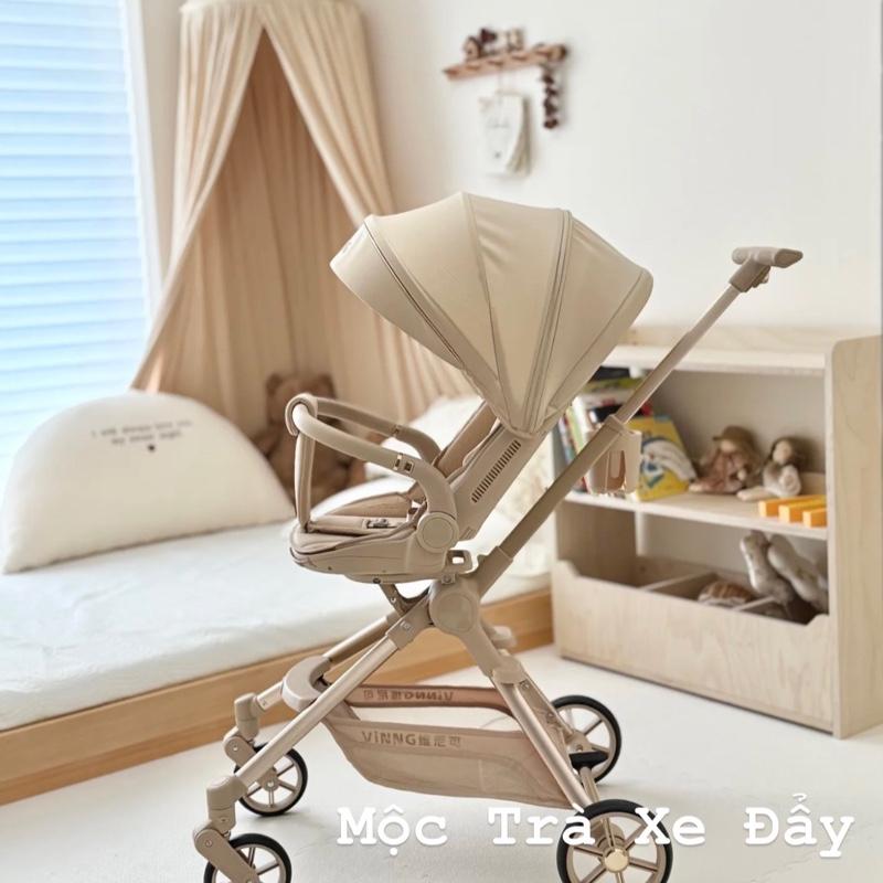 Xe Đẩy Gấp Gọn VINNG Q7 PLAYKIDS A8 Cho Bé Kem - Cho Bé Sơ Sinh Đến 6 Tuổi 100kg - Đồ Chơi