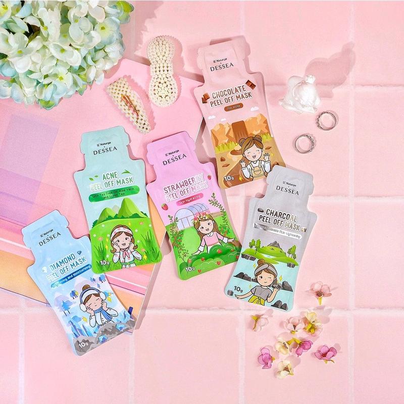Dessea x Naturgo Peel Off Masker 10gr Masker Wajah Cerah 2