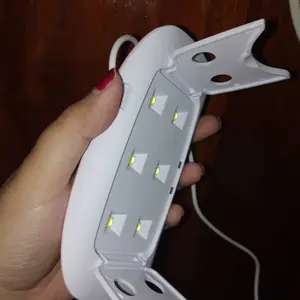 Pengering Kutek Kuku / Lampu Pengering Kutek Kuku Gel Lampu LED UV Mini 6W/24W Portabel Nail Dryer / LAMPU UV GEL NAIL ART