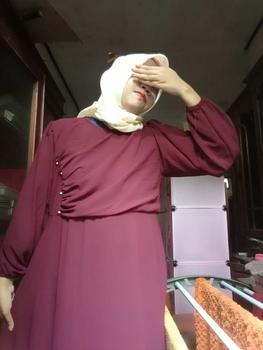 Product Review of QOME - DRESS BAHAN CERUTI / DRESS NAOMI / DRESS KONDANGAN /DRESS PESTA / DRESS FORMAL Mewah from H** 1