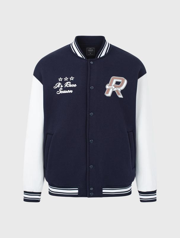  Áo khoác nỉ không mũ nam CANIFA 8OT25W013 