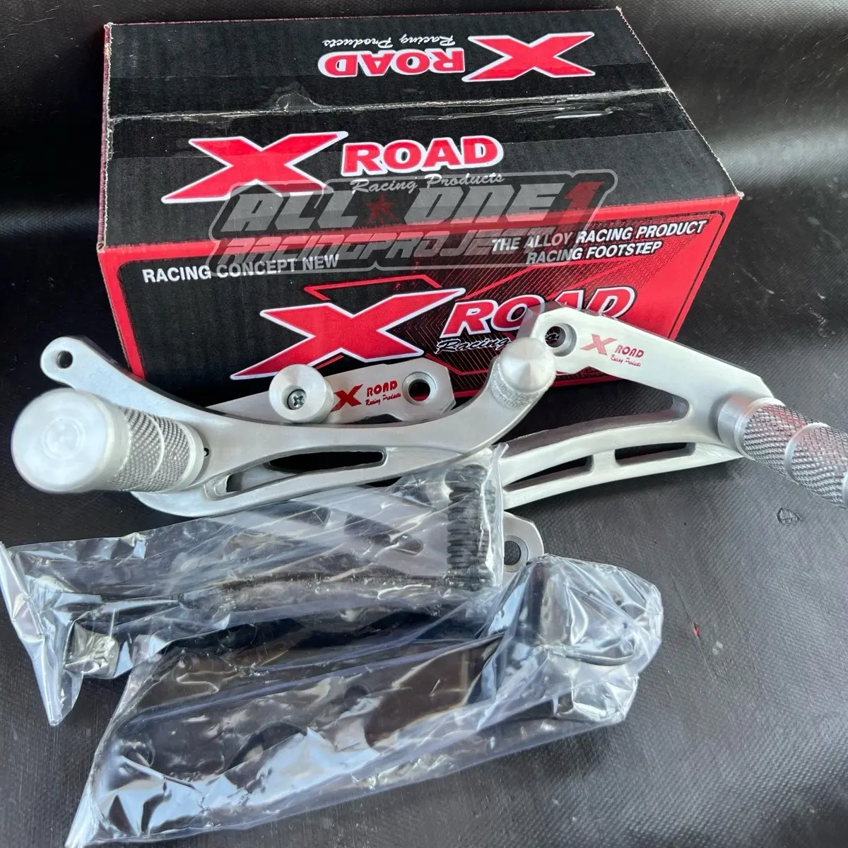 Fosstep Underbon Xroad Satria FU/F150 / JUP MX//MX KING//JUPITER Z// MX OLD // TIGER // SMASH// SONIC// SUPRA GTR /VIXION NEW // VIXION OLD Original Foot Step underbone Xroad Motorcycle