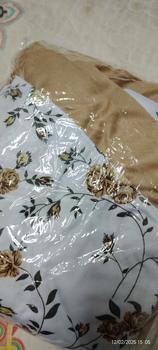 Product Review of TELEKUNG PRINTED DEWASA ZURA ROSE Bunga Attire Cotton Fabric from M**o 0
