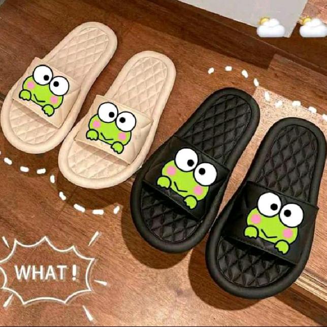 PROMO BAYAR DITEMPAT BELI 1 GRATIS 1 Sandal Slop Wanita Sandal Rumah Sandal Ruangan Sandal Hotel Sandal Kokop Kartun Shoes Sendal 2