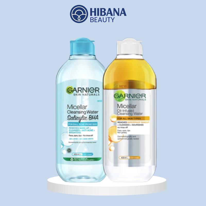 Nước Tẩy Trang Garnier Micellar Cleansing Water Cho Da Nhạy Cảm 400ml