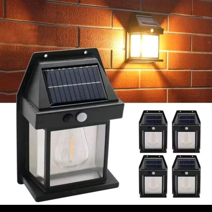 Lampu Taman Dinding Tenaga Matahari/Lampu Taman Solar Cell/Lampu Dekorasi Taman Tenaga Surya