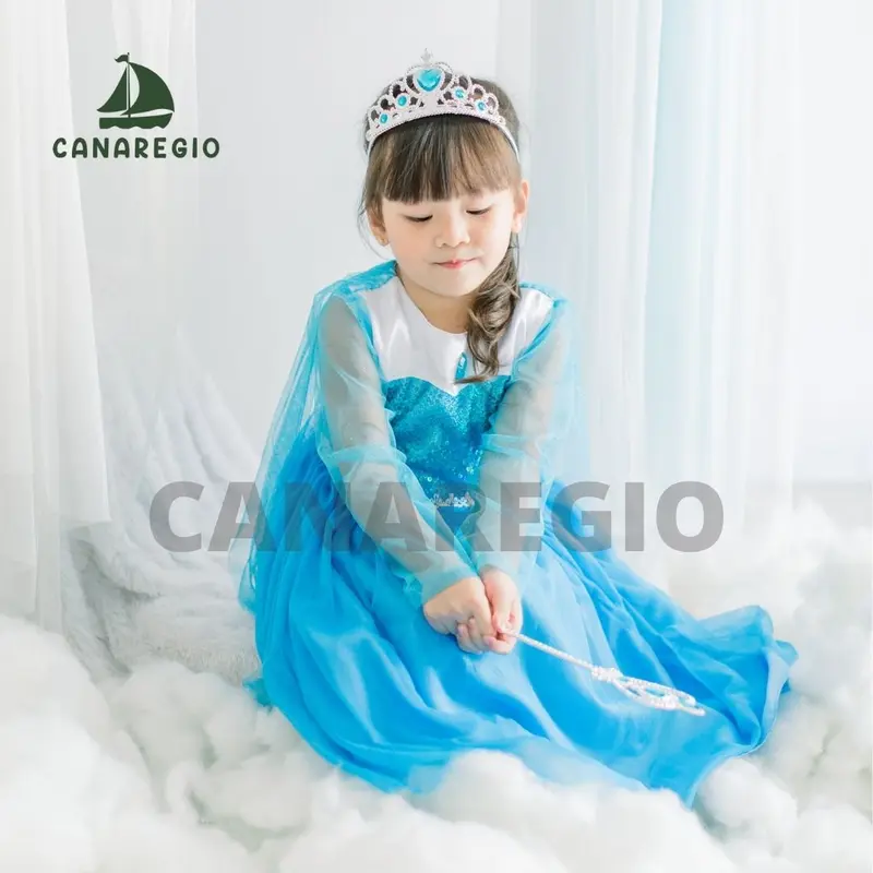BAJU FROZEN ANAK PEREMPUAN TERLARIS / DRESS FROZEN II / GAUN PESTA ANAK / BAJU ELSA LENGAN PANJANG / GAUN ULANG TAHUN ANAK 2