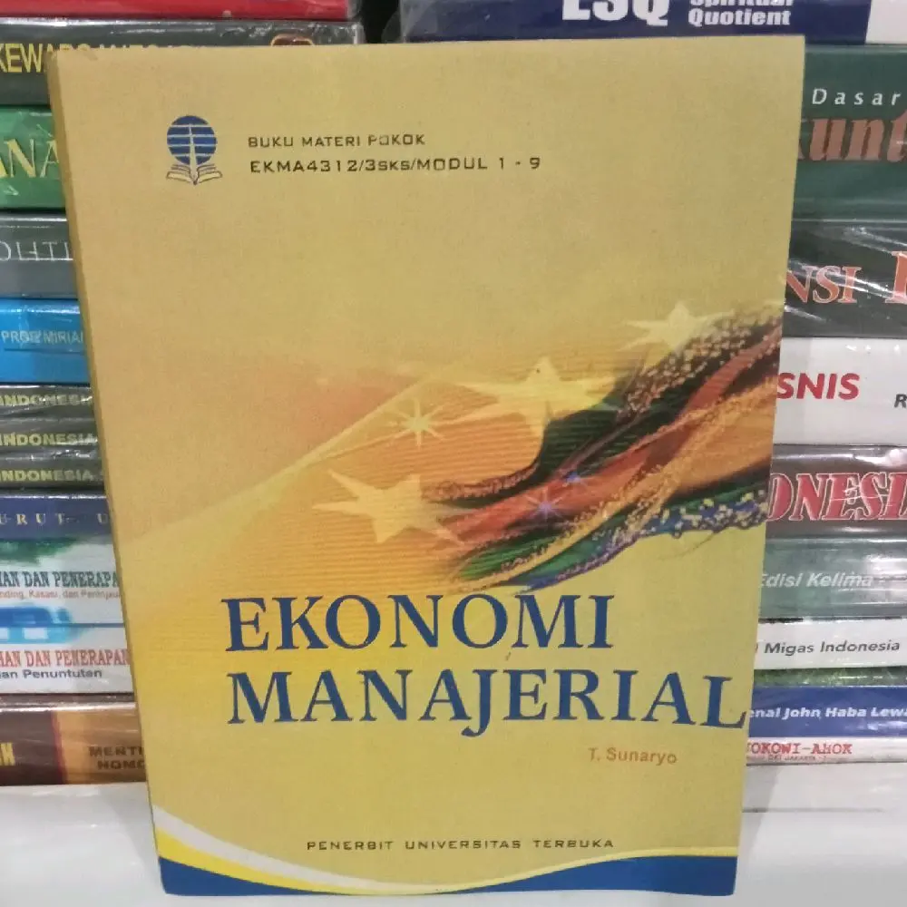 Buku EKONOMI MANAJERIAL .