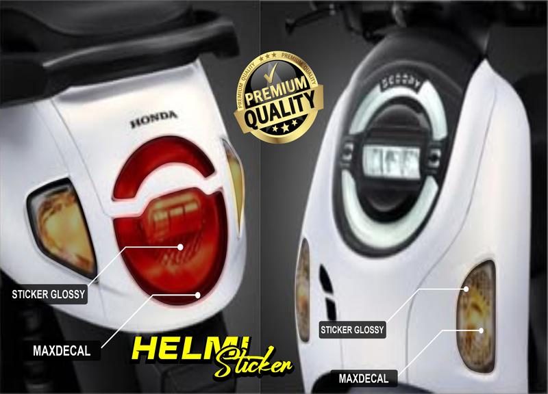 Product Introduction of STICKER TRASPARAN PELINDUNG MIKA SEN DAN LAMPU STOP BELAKANG SATU SET HONDA SCOOPY AL NEW 2024-2025 STIKER PELINDUNG MIKA  LAMPU SCOOPY 2024-2025 ANTI GORES PELINDUNG MIKA Motorcycle 0