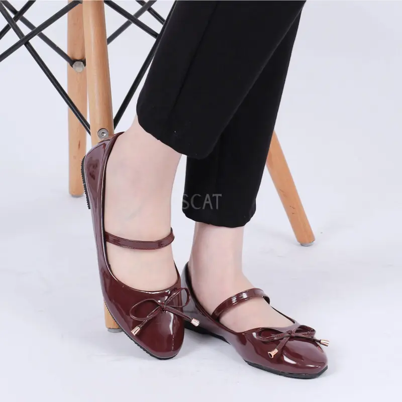 SCAT Lily Flatshoes Wanita Sepatu Casual Sepatu Hangout Sepatu Kerja Sepatu Kekinian Wanita 3