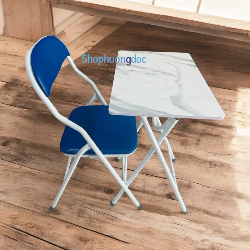 Bộ bàn ghế siêu đẹp kích thước 40/60 cao 73cm 7