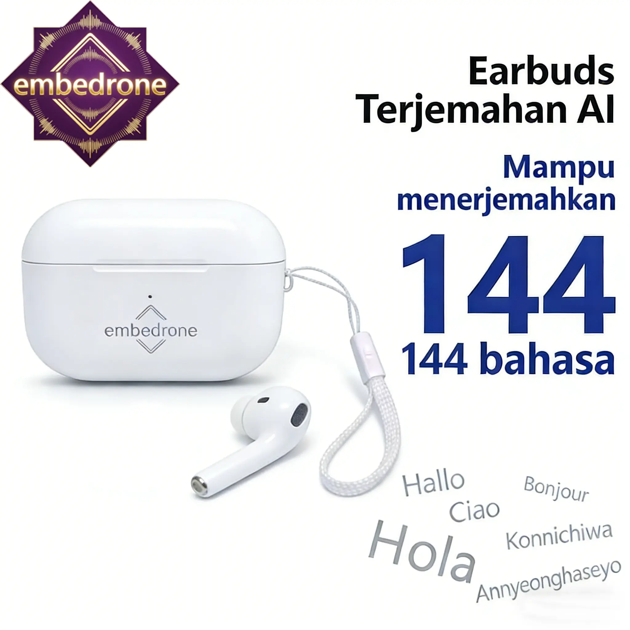embedrone 2026 NEW AI PHANTOM K80 Earphone Nirkabel,Anti Air Dalam, Baterai Tahan Lama, TWS, Bass Kuat,Surround 3D, Peredam Suara Cerdas, Gaming, Panggilan,Musik, Olahraga, Earphone Bluetooth Nirkabel embedrone 2026 NEW AI PHANTOM K80 Earphone Nirkabel,Anti Air Dalam, Baterai Tahan Lama, TWS, Bass Kuat,Surround 3D, Peredam Suara Cerdas, Gaming, Panggilan,Musik, Olahraga, Earphone Bluetooth Nirkabel