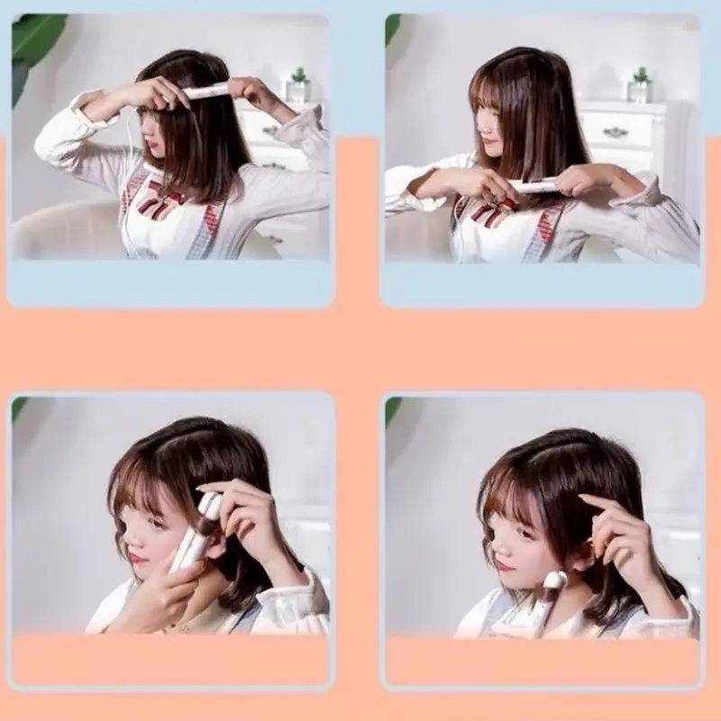 Catok rambut karakter 2in1 | catok mini 2in1 20w | catokan keriting lurus portable | banyak warnaa 6