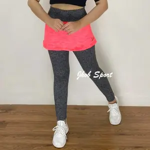 Legging Rok Olahraga Wanita/legging panjang SENAM AEROBIC/,legging rok muslmah Outdoor