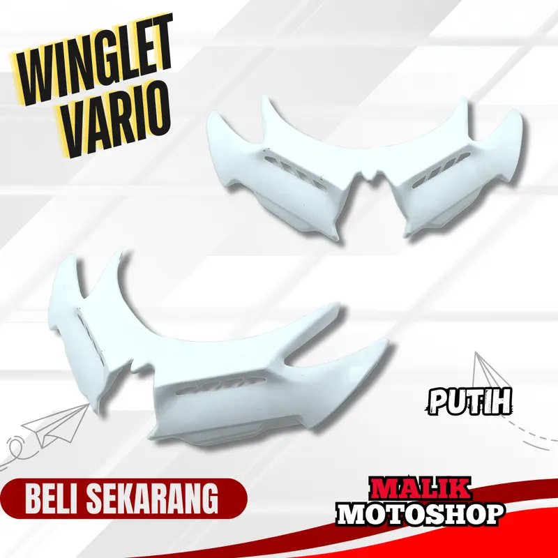 WINGLET VARIO ABS WINGLET VARIO 125 WINGLET VARIO 150 WINGLET VARIO LED OLD WINGLET VARIO LED NEW WINGLET MOTOR UNIVERSAL 3