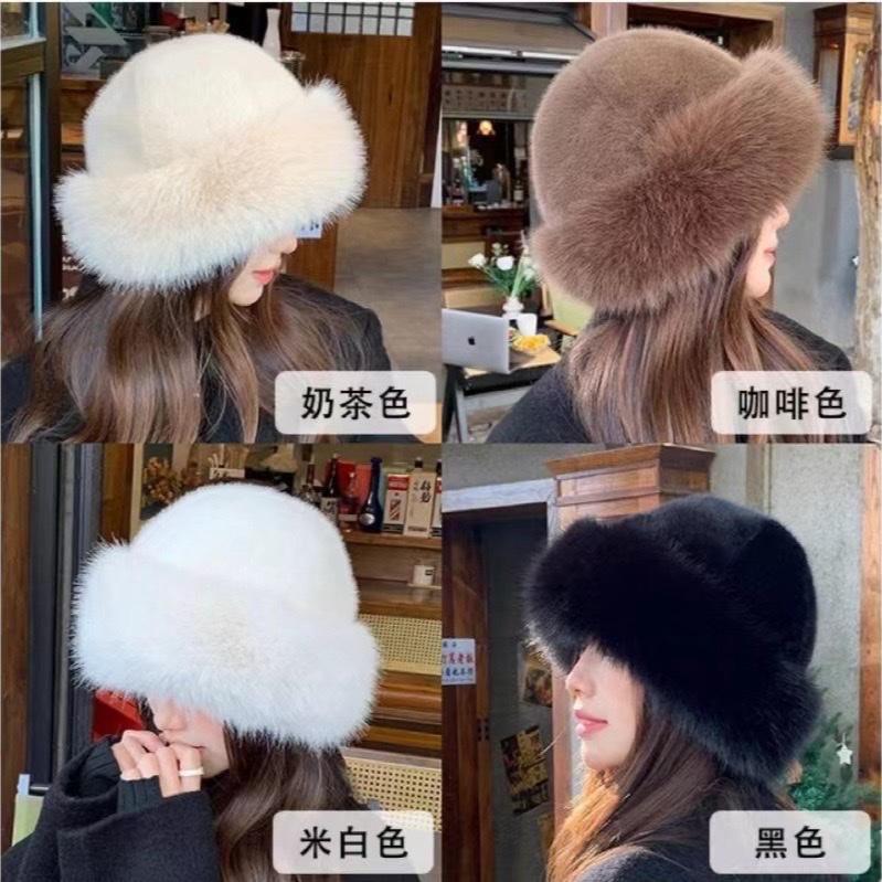 Mũ Nón Lông Cao Cấp 2026 Phong Cách Mông Cổ Ấm Áp Cho Mùa Đông Màu Sắc Đa Dạng Nâu Trà Cà Phê Trắng Kem Đen Phong Cách Thời Trang Mới