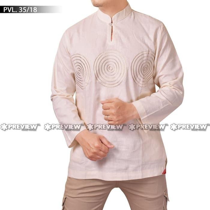 Gambar Baju Koko Preview Itang Yunasz PVL.35/18 - S dari Preview Muslimwear Kota Administrasi Jakarta Barat Tokopedia