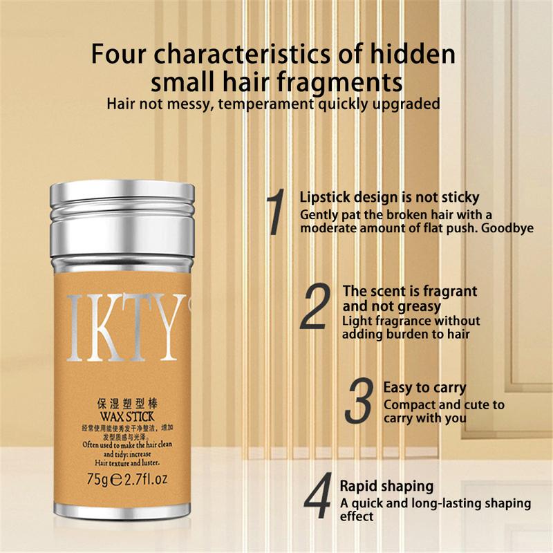  Sáp vuốt tóc mái tóc con vào nếp cực đẹp không bết Keo vuốt tóc mùi dễ chịu IKT 75g 