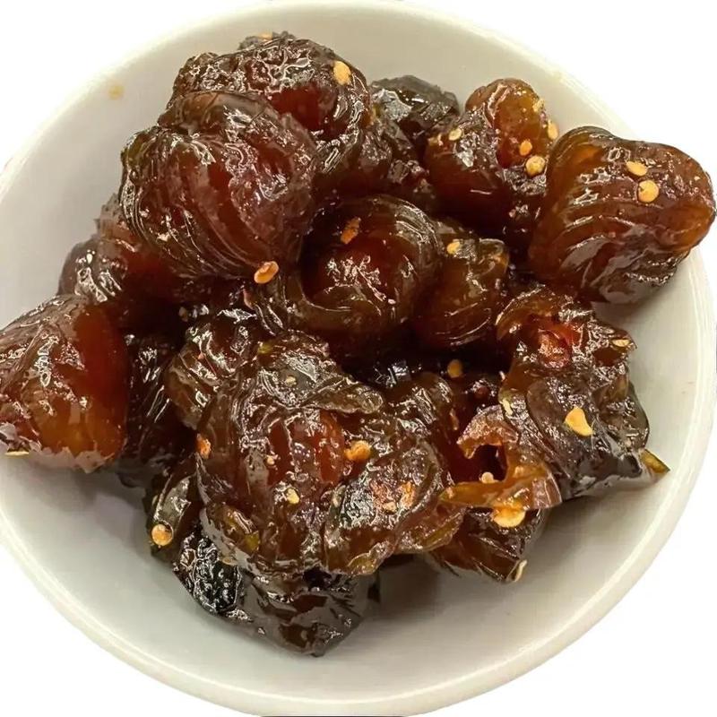 Mận sấy dẻo cay kèm muối ngọc yến - Ăn Vặt Nhà Hân97