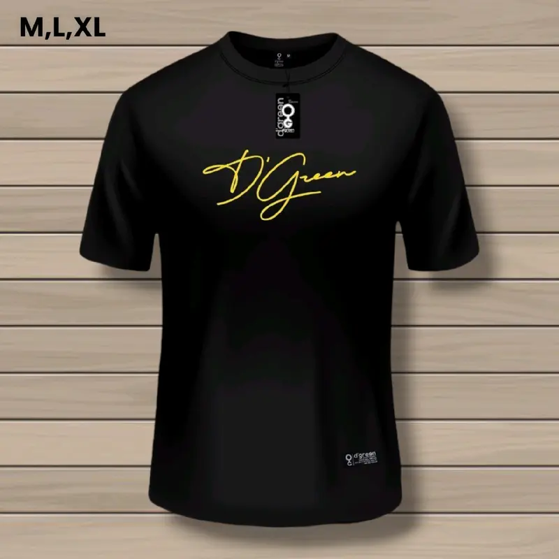 Baju Kaos Pria D'green Size M-XL Lengan Pendek Bahan Katun Combet T-shirt Distro Cowok Keren 4
