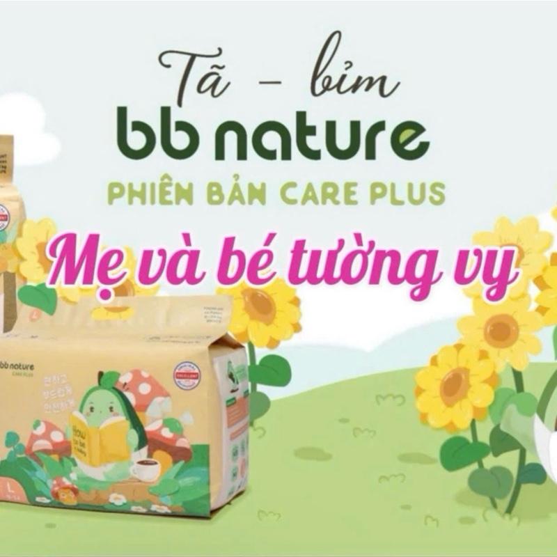( combo 2 bịch ) bỉm bb nature care pluss thấm hút tốt