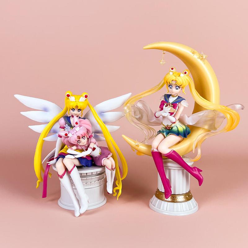 Product Introduction of Đồ Chơi Bé Gái PVC Thủy Thủ Mặt Trăng Anime, Bandai, 22CM, Mô Hình Hành Động Đồ Trang Trí Bánh, Mô Hình Đồ Trang Trí Xe Hơi, Quà Sinh Nhật Cho Trẻ Em, Búp Bê Co Toy 7