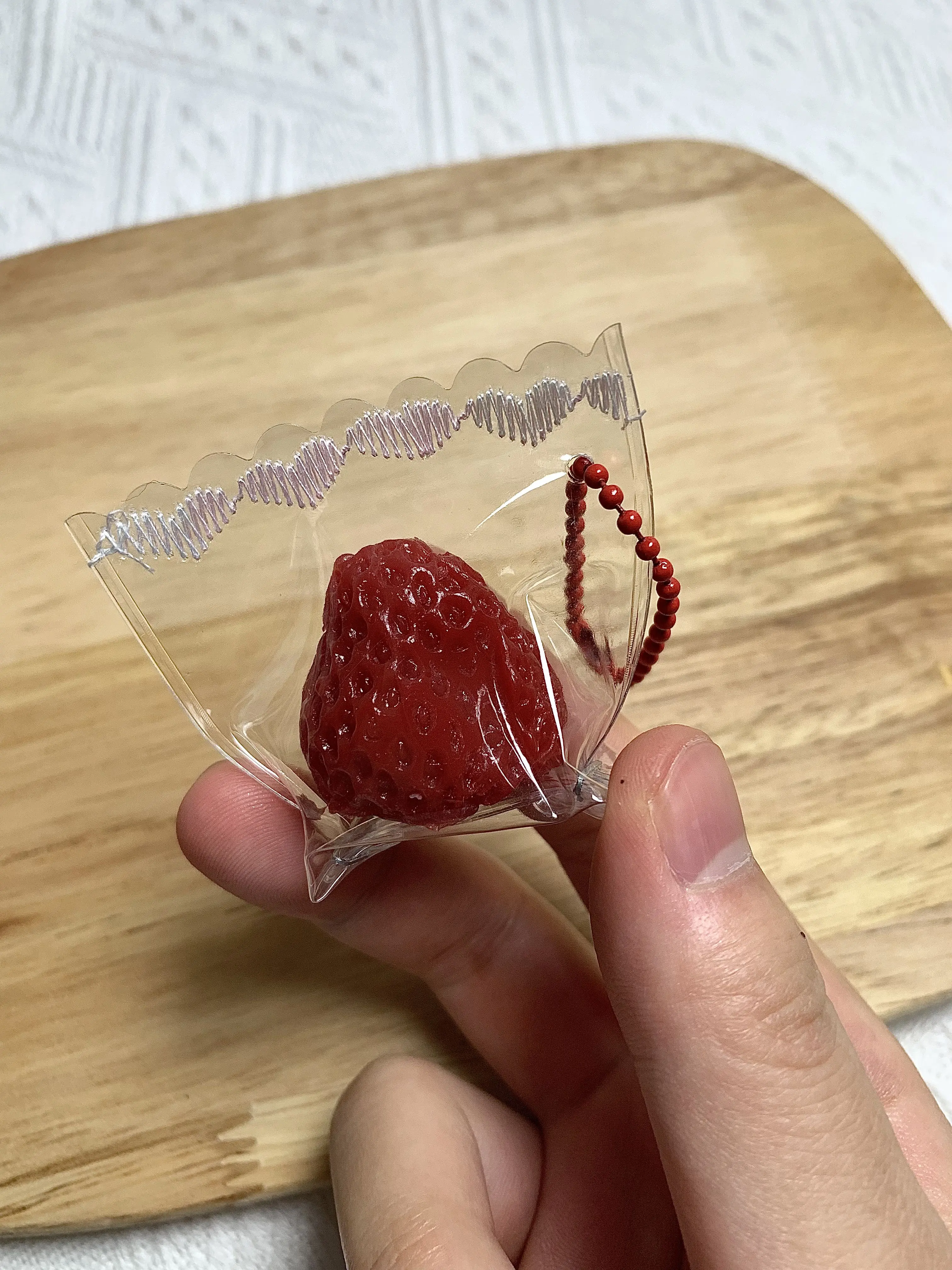 いちご タバ スクイーズ ハンドメイド ストレス解消 スクイーズ トイ