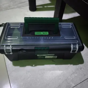 ISKU Tool Box Mini 12 Inch Kotak Perkakas Plastik PP Tebal Anti Pecah Portable Serbaguna