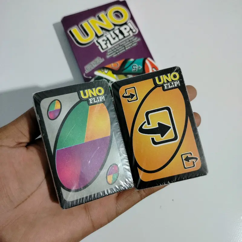mainan kartu uno flip/ mainan 1 keluarga 4