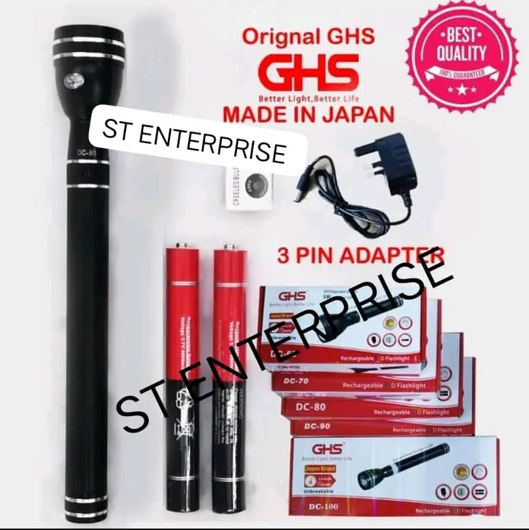 GHS 100% ORIGINAL JAPAN LIGHT OUTDOOR DC-70,DC-80,DC-90,DC-100 Light Led Power