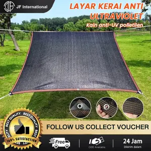 Matahari SunShade Net /95% Anti-UV Jaring Teduh /Car Cover Anti-UV Sunshade Net /Multi Ukuran Untuk Farm/Taman/ Greenhouse/Outdoor/Jaring Anti-UV Paranet Sunshade Net Penahan Panas Sun Shade Shading Rate 95% Peneduh Tanaman
