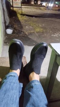 Product Review of [Produk Lokal] Sepatu Rajut Pria Sneakers B33 B34 from i**m 1