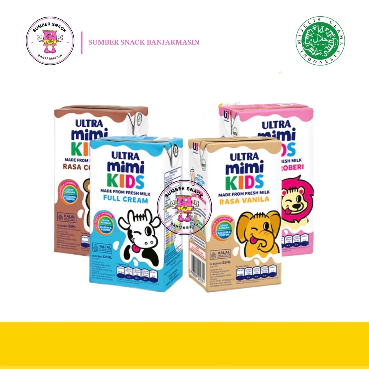 ￼Ultra Mimi Kids (125ml) (4 Varian Rasa)