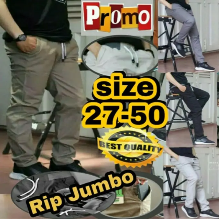 CELANA CHINOS PANJANG PRIA BAHAN MELAR PINGGANG KARET CELANA CHINOS PRIA CELANA CHINO CELANA PANJANG PRIA Diamond Katun Dewasa Cowok 0