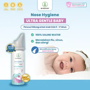 [Live Exclusive Bigroot] Bigroot Nose Hygiene Ultra Gentle Baby Bayi 0 Bulan - 3th 50ml Pembersih Hidung Bayi