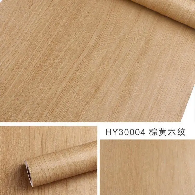 Cuộn 10m Giấy Dán Tường có keo sẵn Vân Gỗ, Vân Betong Giá Rẻ