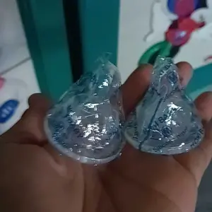 Karet Dot Gepeng pipih Bahan Lembut Lubang Samping Bayi Botol Susu Ukuran M dan L BPA Free