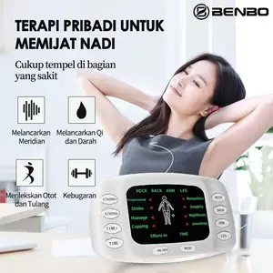 Alat pijat akupunktur / instrumen fisioterapi / instrumen pijat empat patch keluaran ganda