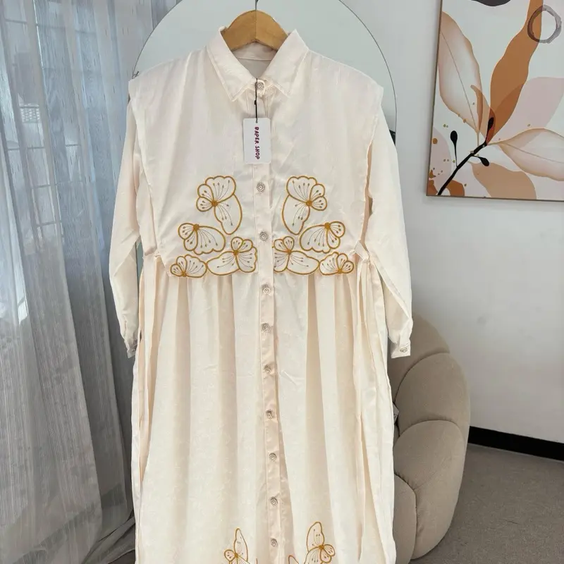 DISYA VEST COTTON DRESS WANITA 1
