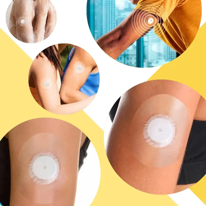 Miếng Dán Không Thấm Nước Cảm Biến Libre Tự Do, Miếng Dán Thoáng Khí, Thích Hợp Cho Leo Núi Ngoài Trời, Có Miếng Dán Dính Và Miếng Dán Bảo Vệ Cảm Biến 2