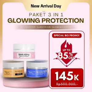 [Earthly Allure] Byzoe 3in1 Whitening Glowing Protection Booster Gold Jelly Booster