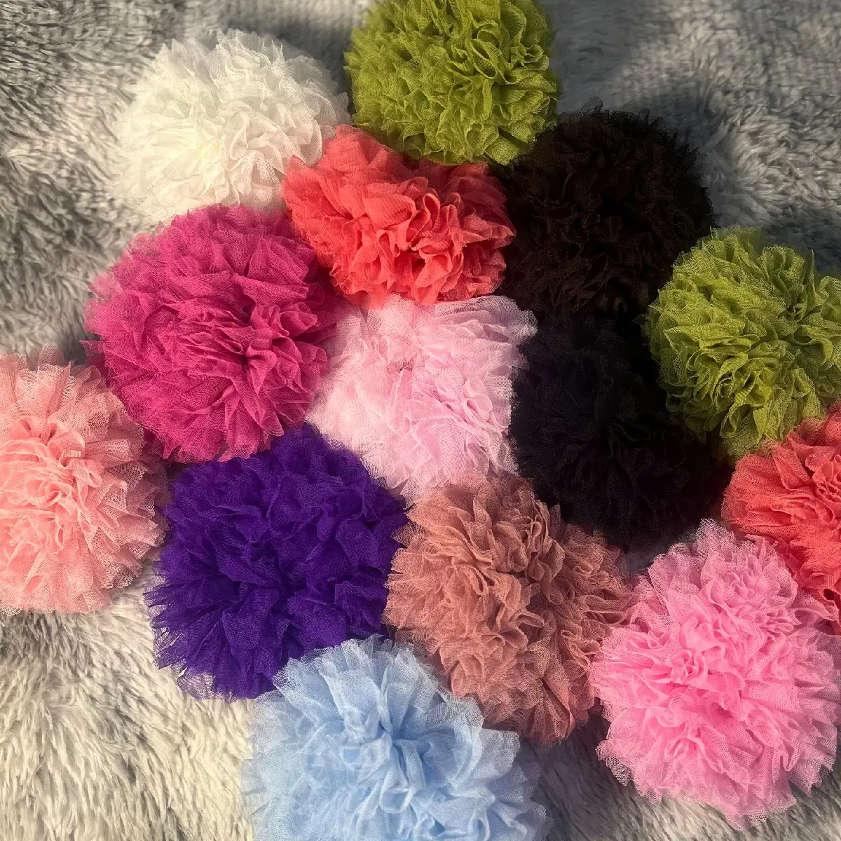 cepolan hijab anti pusing anti panas cepolan rambut bagol hijab scrunchie kunciran rambut anak/dewasa karet