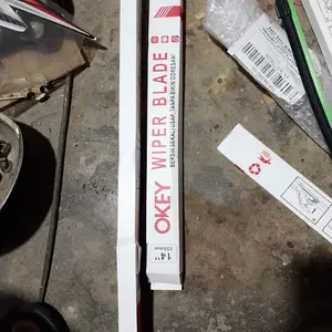 Wiper Mobil Frameless Universal 1 Set Kiri dan Kanan Pembersih Kaca Depan Model Pisang  Karet Kendaraan