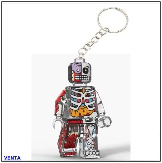 Compatible with LEGO personalized backpack pendant, funny little gift